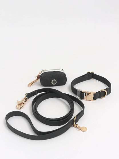 SUNNY TAILS - Dog leash in black