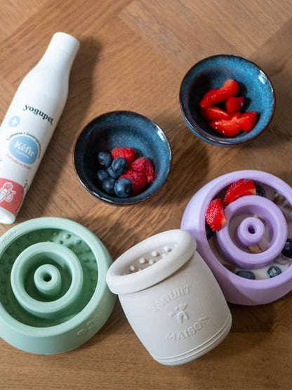 INOOKO – Yoomy Wobble Schleckspielzeug & Beschäftigungsspielzeug für Hunde – Lavendel