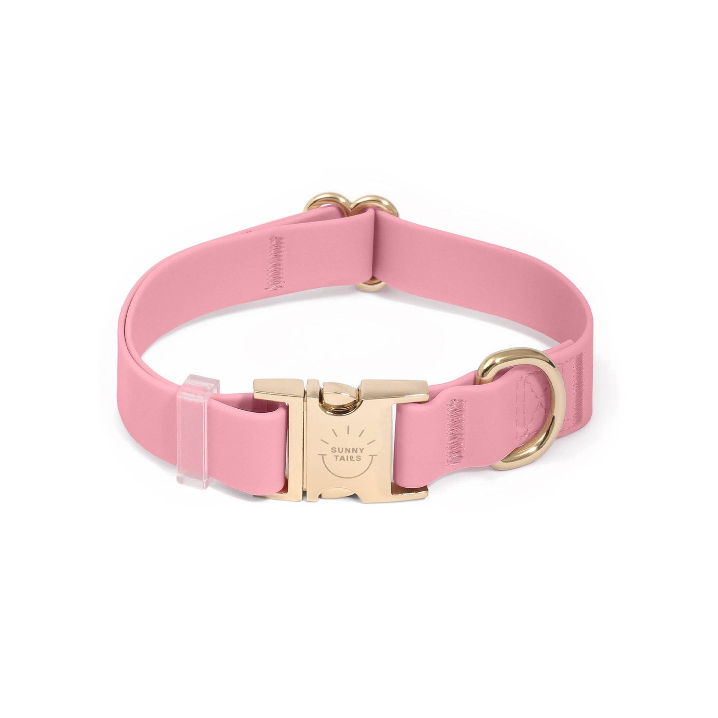 SUNNY TAILS - Waterproof Dog Collar - Perfect Pink