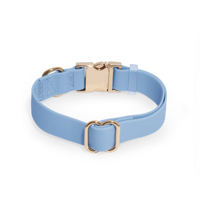 SUNNY TAILS - Malibu Blue Waterproof Dog Collar - OSSO BLU