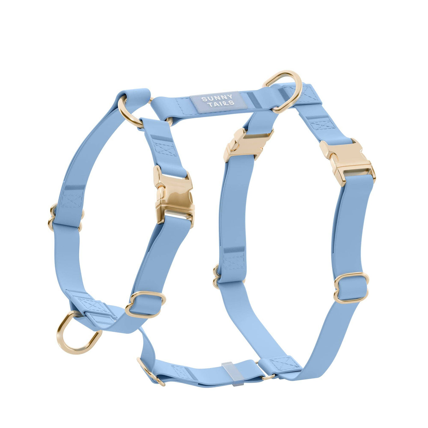 SUNNY TAILS - Wasserdichtes Hundegeschirr - Malibu Blue