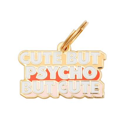 VORBESTELLUNG - Cute But Psycho Pet ID Tag - OSSO BLU