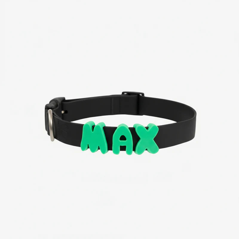 SPRINGLAND PETS - Wasserdichtes, verstellbares Hundehalsband - OSSO BLU