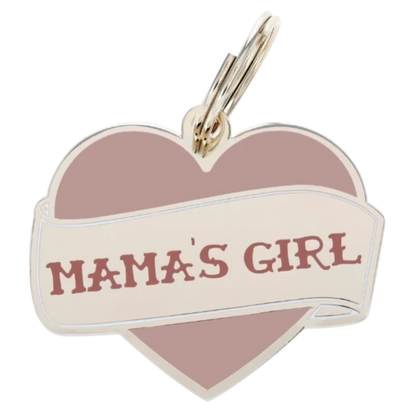 VORBESTELLUNG - Mama's Girl Pet ID Tag - OSSO BLU