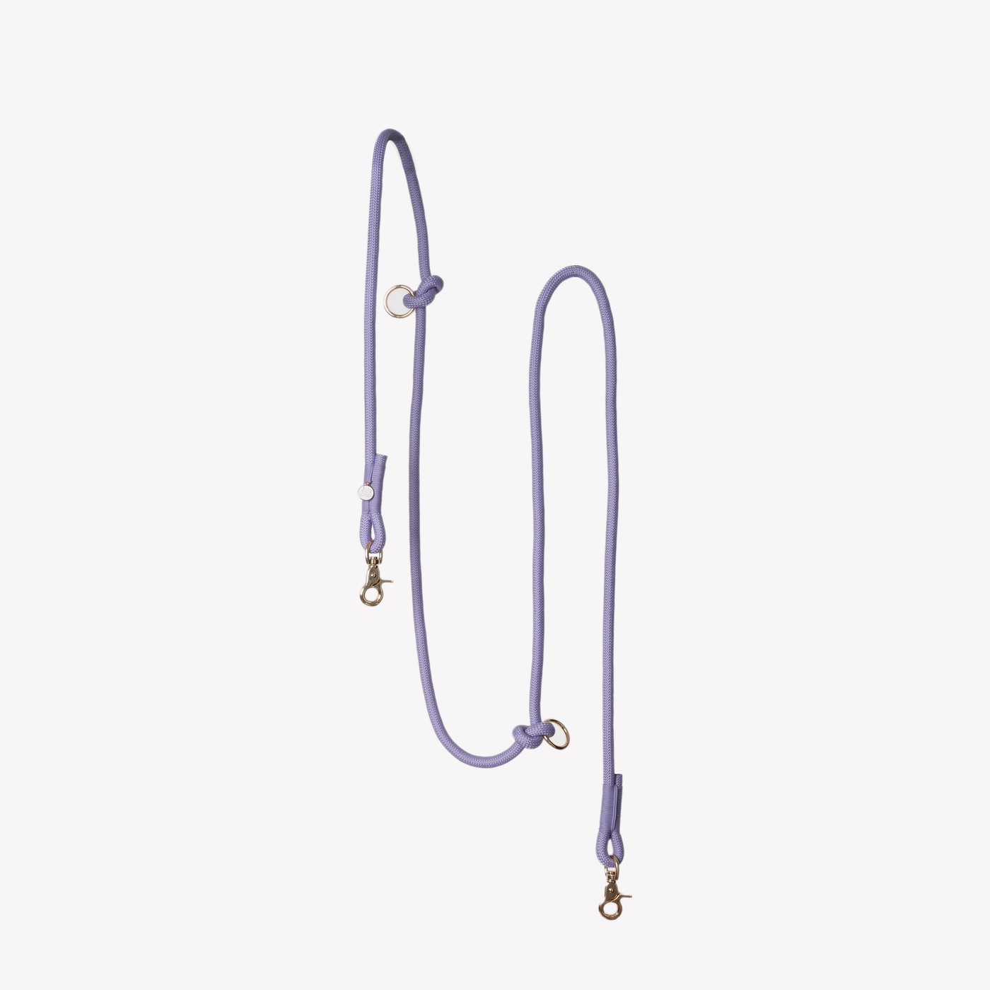 FURLOU - "Lavender" - Hands-free Dog Leash, Braided