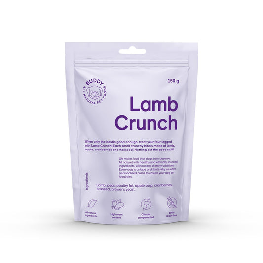 BUDDY - Crunchy Dog Snack – Lamb &amp; Cranberries (150g)