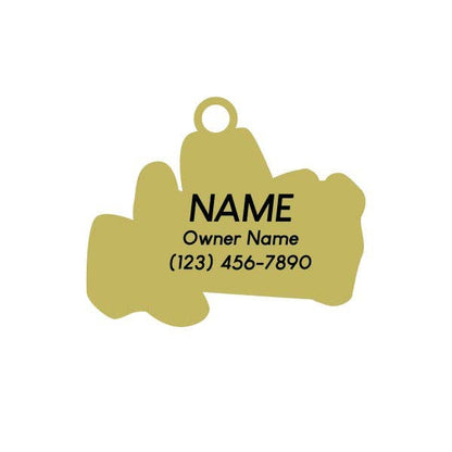 VORBESTELLUNG - Howdy Pet ID Tag - OSSO BLU