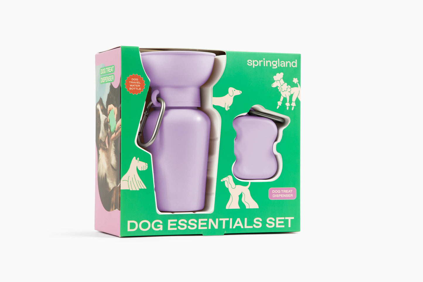 SPRINGLAND PETS - Geschenkbox-Set für Hunde - OSSO BLU