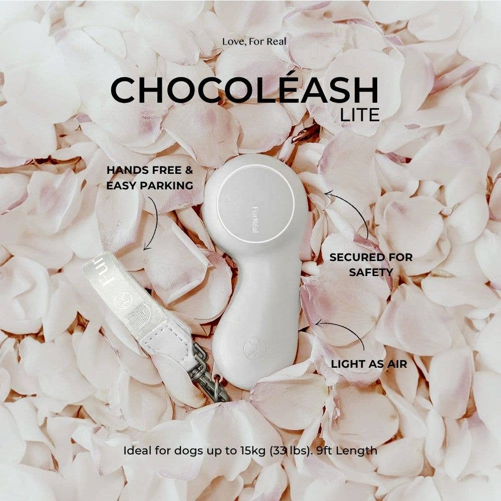 MAISON FURRÉAL – ChocoLéash Lite ausziehbare Hundeleine | Cashmere Beige