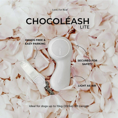 Maison Furreal - Stylische & händefreie Hundeleine ChocoLéash Lite - OSSO BLU