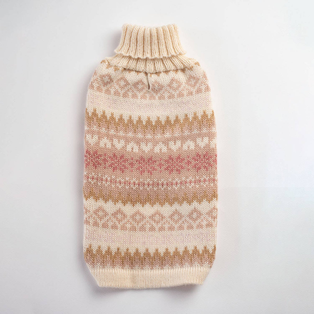 ALQO WASI – Fall Medley Alpaka-Hundepullover Altrosa