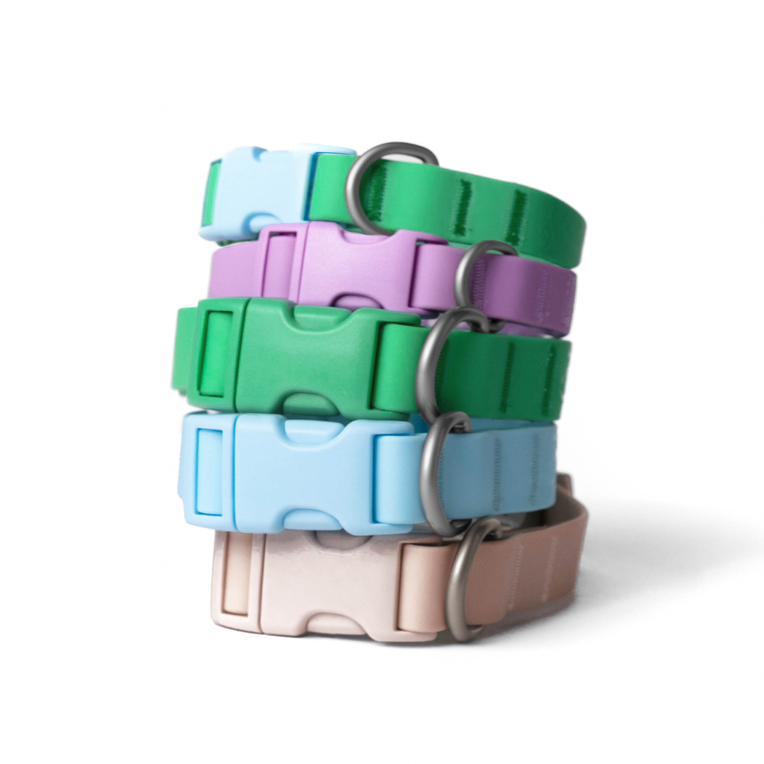 Springland Pets - Wasserdichtes & Verstellbares Hundehalsband (6er Pack) - OSSO BLU