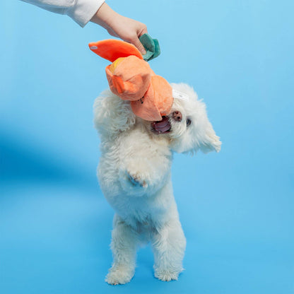 the furryfolks - Orange Nosework-Spielzeug für Hunde - OSSO BLU