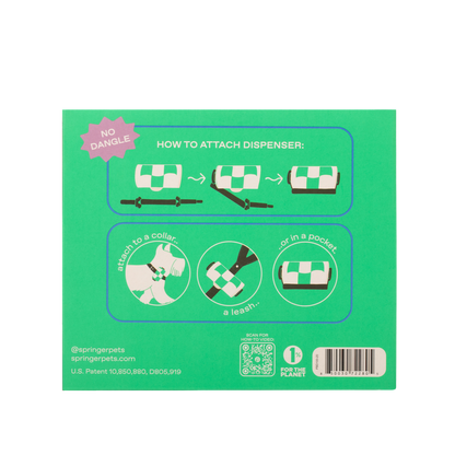 Springland Pets - Premium Hundekotbeutel – 300 Beutel, 20 Rollen (6 Pack) - OSSO BLU