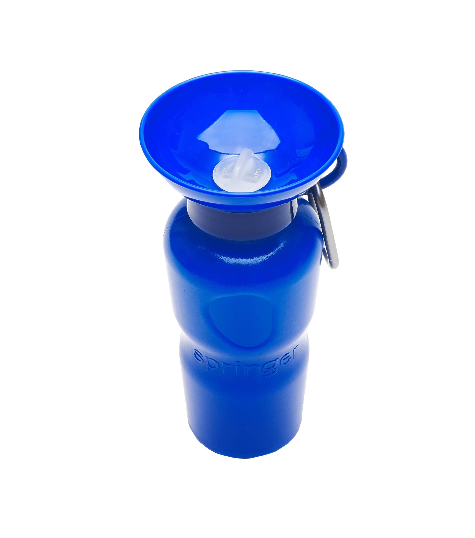 SPRINGLAND PETS – Hundereise-Wasserflasche Classic 650 ml (ohne Silikon-Klappschale) - OSSO BLU