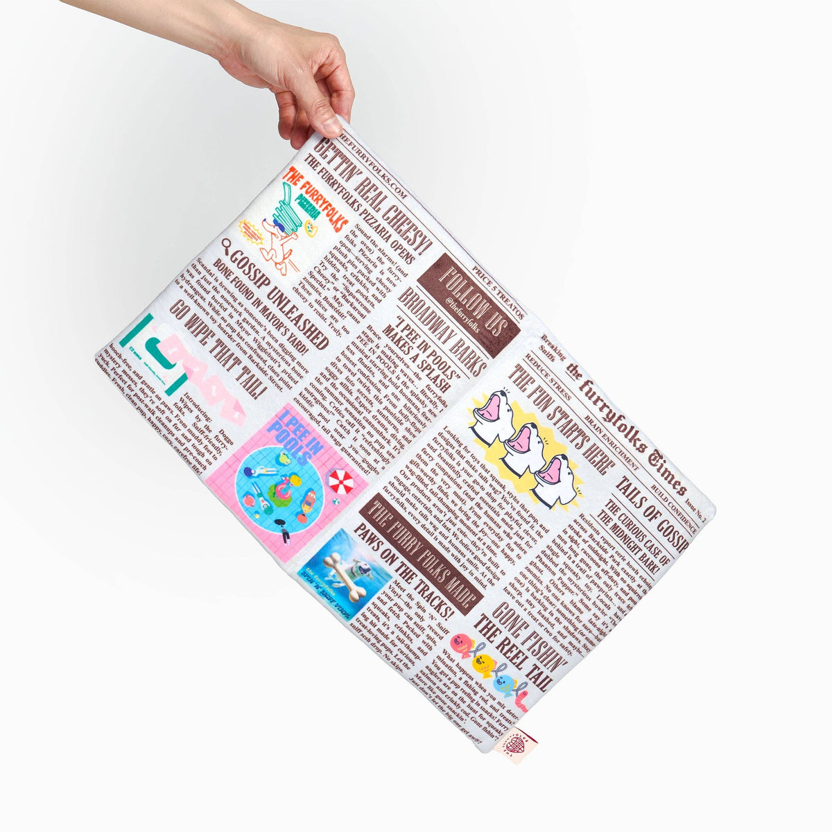 THE FURRYFOLKS – „Newspaper No. 2“ Schnüffelspielzeug für Hunde
