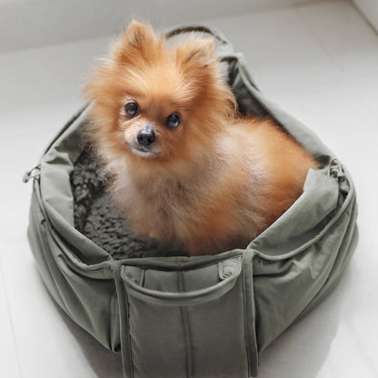 LAMBWOLF COLLECTIVE - OLLA Tragetasche für Hunde – Fern - OSSO BLU
