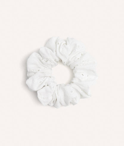 CAFIDE – Scrunchie mit Stickerei (Koralle, Noa) - OSSO BLU
