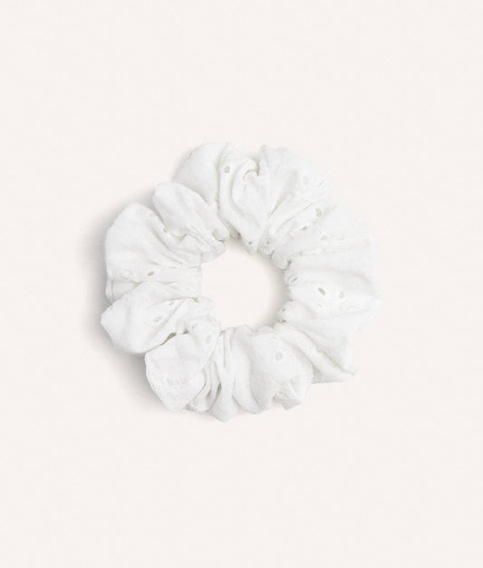 CAFIDE – Scrunchie mit Stickerei (Koralle, Noa) - OSSO BLU
