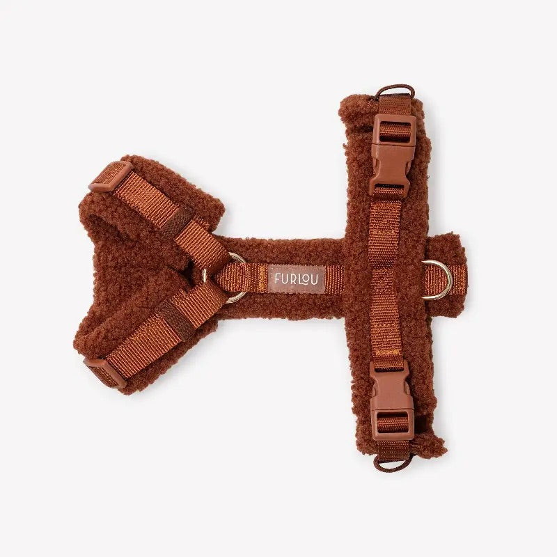FURLOU – Teddy Hundegeschirr Terracotta