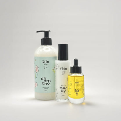 GIOLA BEAUTY - Anti-Knoten-Rundum-Set - OSSO BLU