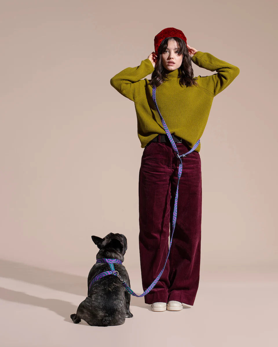HOT DOGGIES - Freihandleine „Lola Groove“
