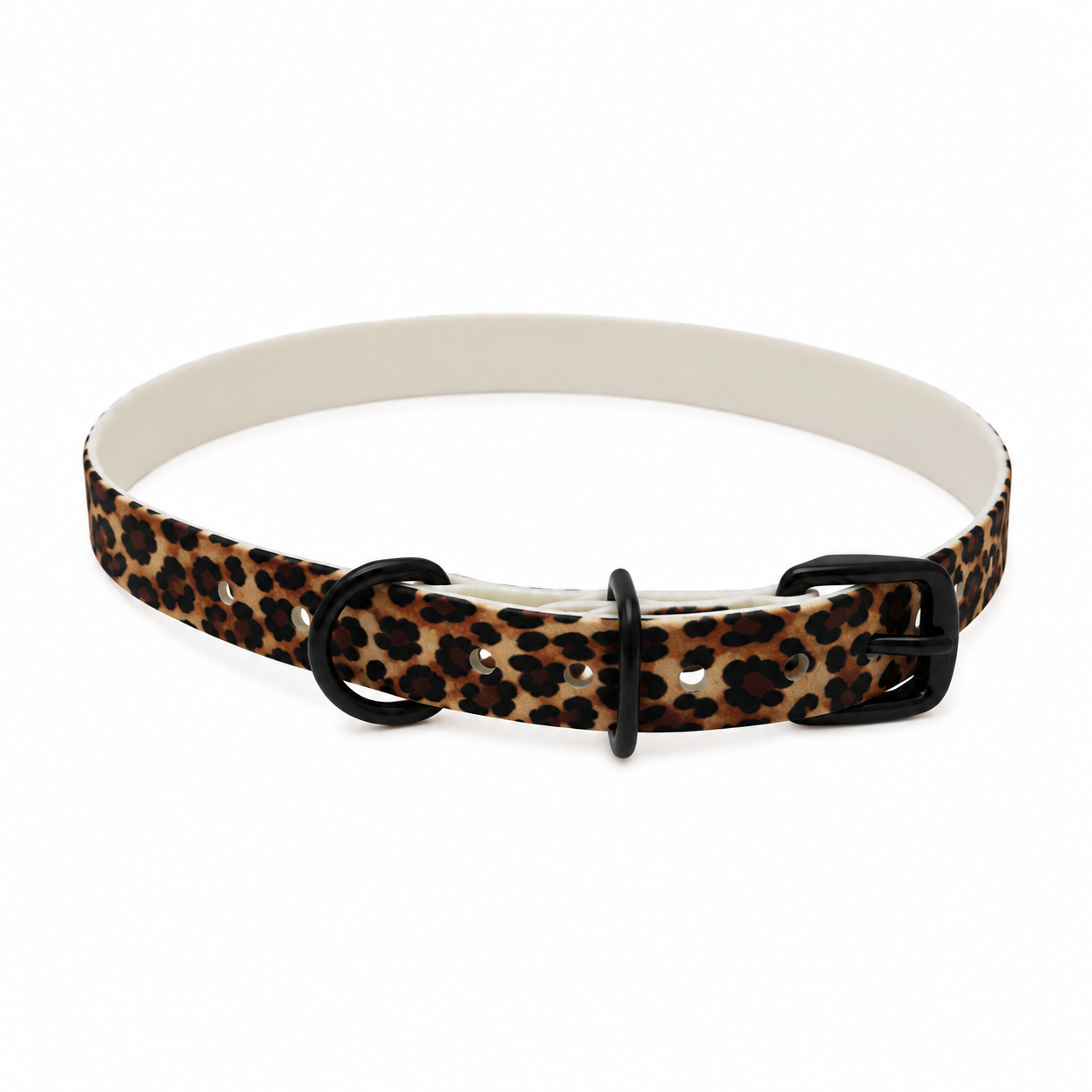 LUNA.LIEBE - Aqua BioThane® Halsband in Leo (13 mm)