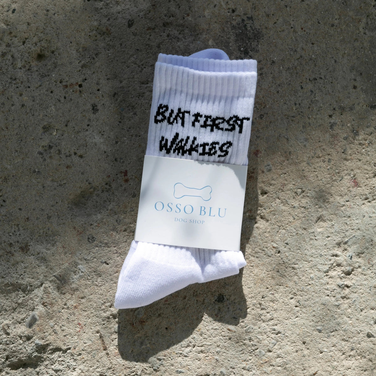 OSSO BLU – 2er-Socken-Bundle „BUT FIRST WALKIES“