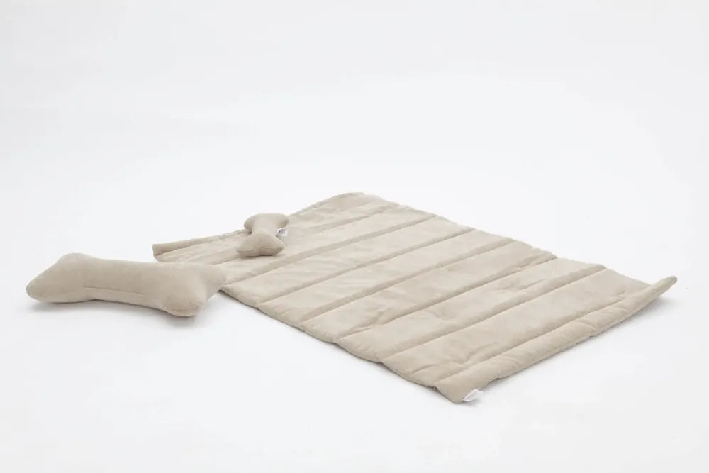 DOGS IN THE CITY® - Reisematte / Reisebett Madison – Gravel - OSSO BLU