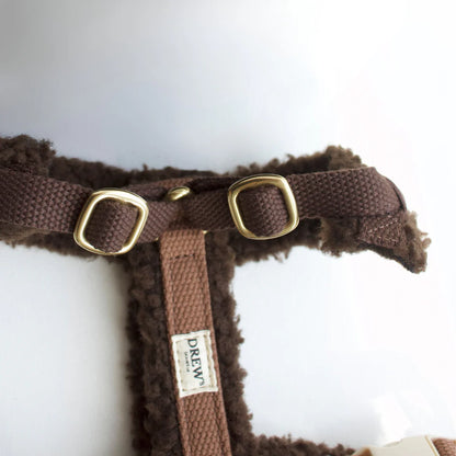 DREW'S DOGWEAR - Teddy-Geschirr (braun)
