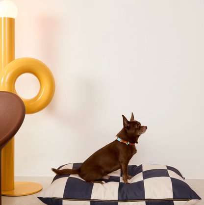 APPROVED BY FRITZ – Dog bed in Black-and-White Check