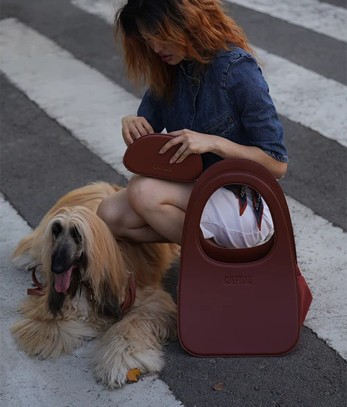 CAFIDE – Jala Dokumentenhalter für Hunde | Braun - OSSO BLU