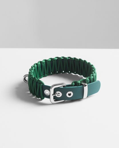 VALKA KUKUR - GALAN COLLAR in Forest Green